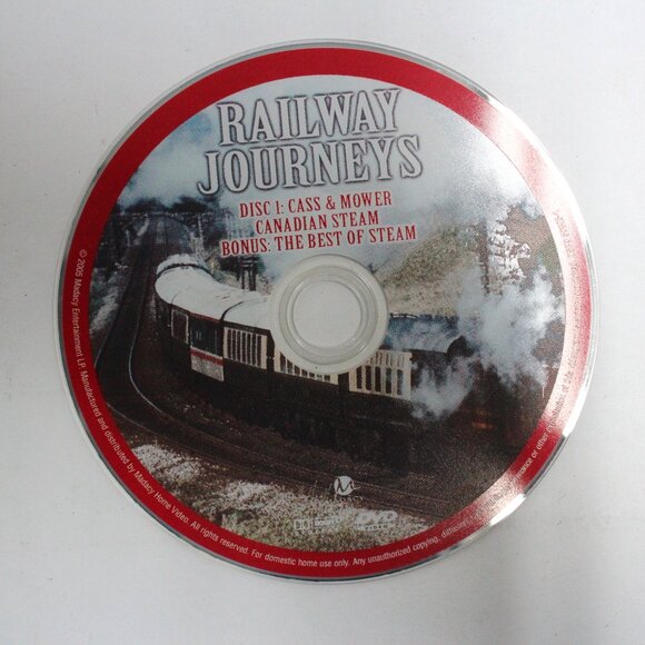 Railway Journeys: The Vanishing Age of Steam 5 Disc DVD Set in a Tin Box - Picture 5 of 16